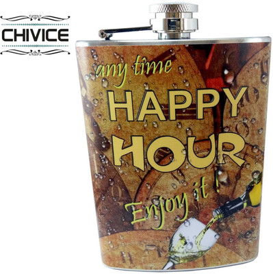 

CHIVICE Justaddd Stainless Steel Hip Flask(233 ml)