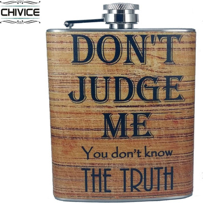 

CHIVICE Designer Stainless Steel Hip Flask(203 ml)