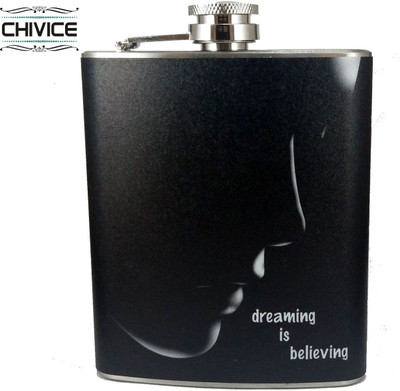 

CHIVICE Designer Stainless Steel Hip Flask(203 ml)
