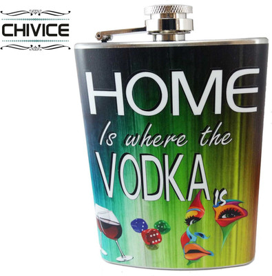 

CHIVICE Justaddd Stainless Steel Hip Flask(233 ml)