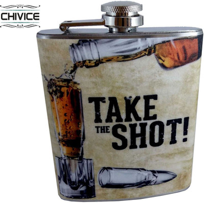 CHIVICE Designer Stainless Steel Hip Flask(203 ml)