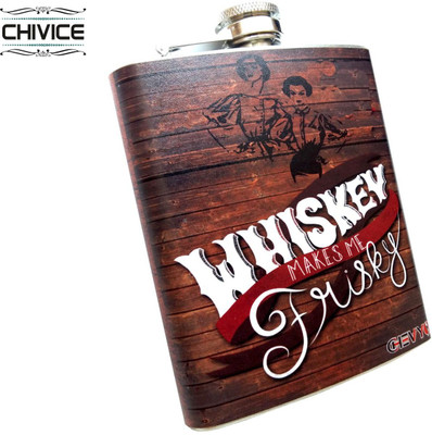 

CHIVICE Designer Stainless Steel Hip Flask(203 ml)