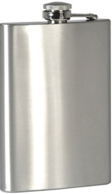 RAGHAV Plain Stainless Steel Hip Flask(207 ml)