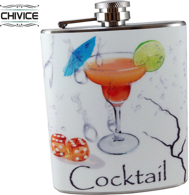 

CHIVICE Designer Stainless Steel Hip Flask(203 ml)