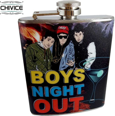 

CHIVICE Designer Stainless Steel Hip Flask(203 ml)