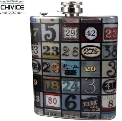 

CHIVICE Designer Stainless Steel Hip Flask(203 ml)