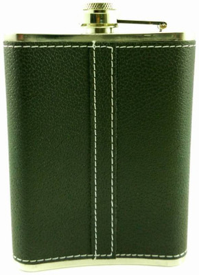

TRISHA Jack Denices - Pocket Flasks - Iconic Shape - Premium Leather Hip Flask(236 ml)