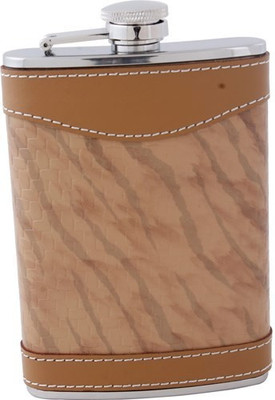 

Orosilber Brown Hip Flask(227 ml)