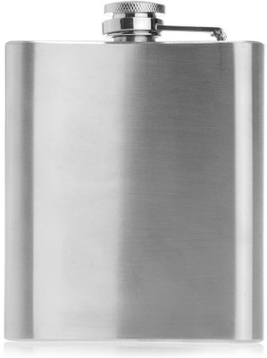 

Lavi Silkgrey The Prime Stainless Steel Hip Flask(200 ml)