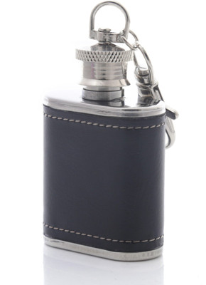

My 60 Minutes Leatherette Stainless Steel Hip Flask(29 ml)