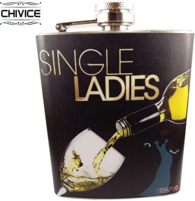 

CHIVICE Designer Stainless Steel Hip Flask(203 ml)