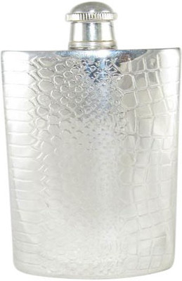 

GoldGiftIdeas Silver German Silver Hip Flask(250 ml)