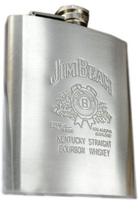 hip flask Jim Beam Stainless Steel Hip Flask(236 ml)