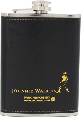 

Chrome Johnnie Walker Steel Hip Flask(236 ml)
