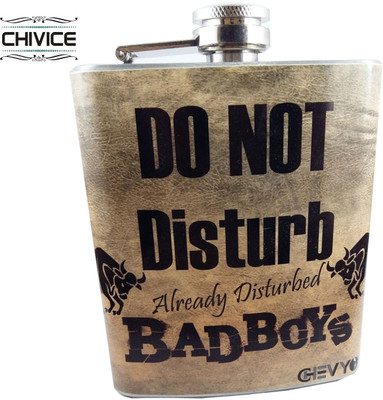 

CHIVICE Designer Stainless Steel Hip Flask(203 ml)