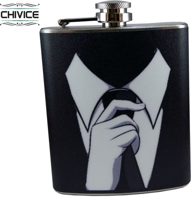

CHIVICE Designer Stainless Steel Hip Flask(203 ml)
