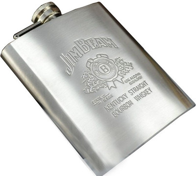 

JeamBeam Best Quality Imported Stainless Steel Hip Flask(230 ml)