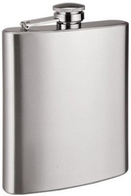 ENERZY Silver Stainless Steel Hip Flask(236 ml) available at flipkart for Rs.192