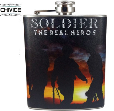 

CHIVICE Designer Stainless Steel Hip Flask(203 ml)