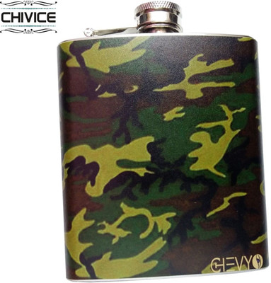 

CHIVICE Designer Stainless Steel Hip Flask(203 ml)