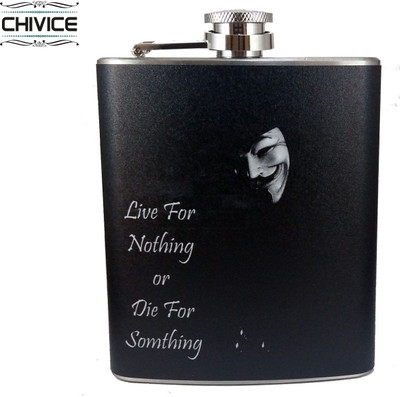 

CHIVICE Designer Stainless Steel Hip Flask(203 ml)