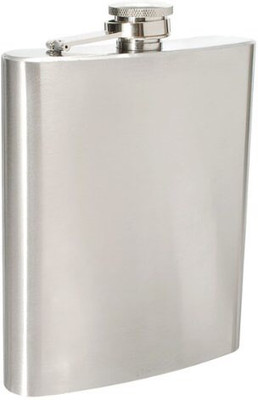 

Lavi Silk & Shine Stainless Steel Hip Flask(200 ml)