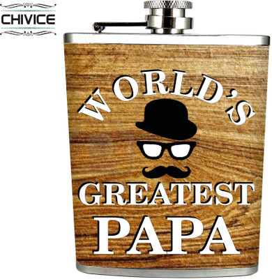 

CHIVICE Matte Stainless Steel Hip Flask(233 ml)