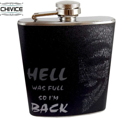 

CHIVICE Designer Stainless Steel Hip Flask(203 ml)