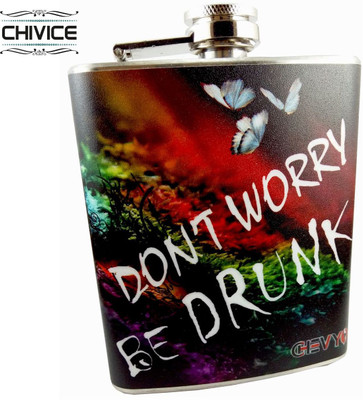 

CHIVICE Designer Stainless Steel Hip Flask(203 ml)