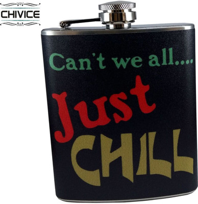 

CHIVICE Designer Stainless Steel Hip Flask(203 ml)