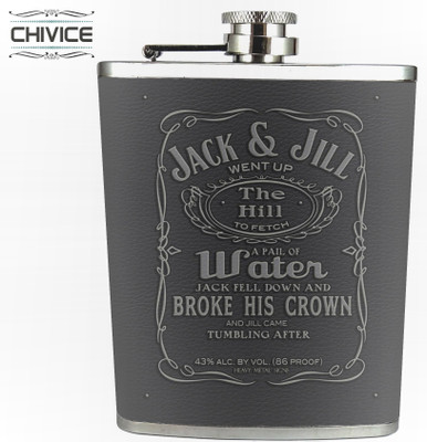 

CHIVICE 3158JackJill Stainless Steel Hip Flask(233 ml)