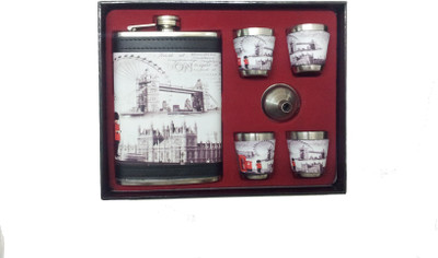 

Gifts And Style Plain Hip Flask(220 ml)
