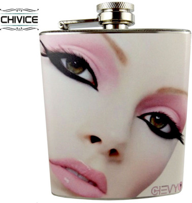 

CHIVICE Designer Stainless Steel Hip Flask(203 ml)