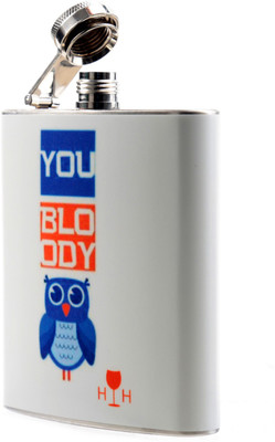

Happy Hours Stainless Steel Hip Flask(207 ml)
