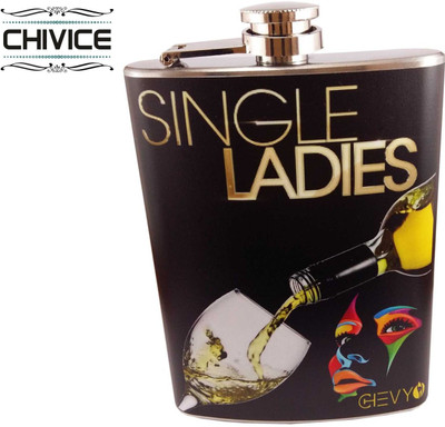 CHIVICE Matte Stainless Steel Hip Flask(233 ml)