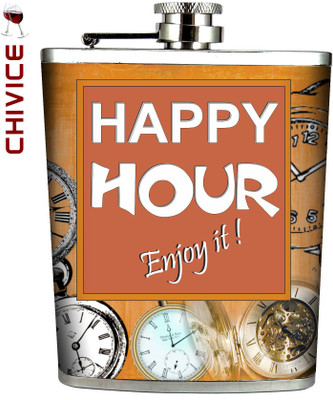 

CHIVICE Justaddd Stainless Steel Hip Flask(233 ml)
