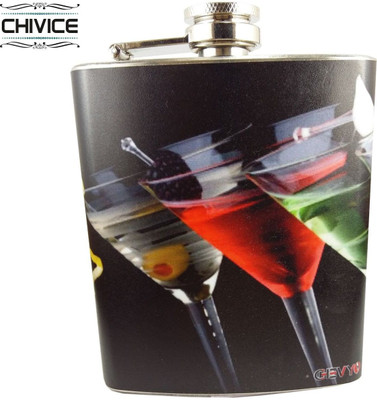 

CHIVICE Designer Stainless Steel Hip Flask(203 ml)
