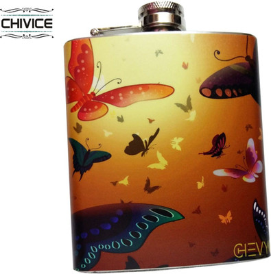 CHIVICE Designer Stainless Steel Hip Flask(203 ml)
