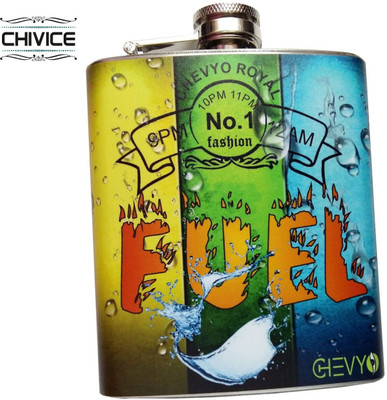 

CHIVICE Designer Stainless Steel Hip Flask(203 ml)
