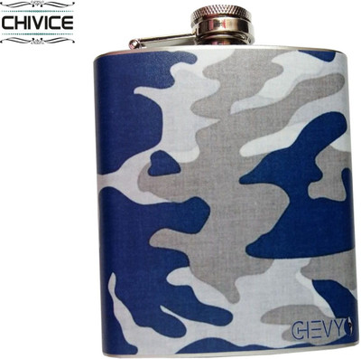 

CHIVICE Designer Stainless Steel Hip Flask(203 ml)