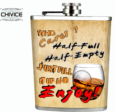 

CHIVICE Matte Stainless Steel Hip Flask(233 ml)