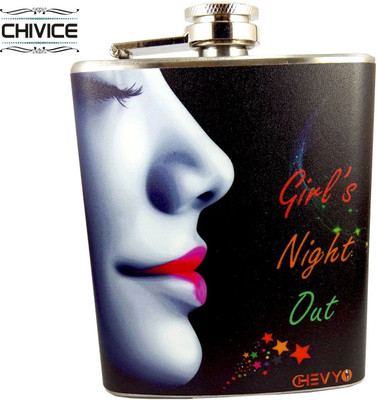 

CHIVICE Designer Stainless Steel Hip Flask(203 ml)