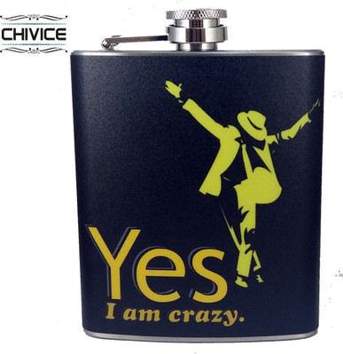 

CHIVICE Designer Stainless Steel Hip Flask(203 ml)