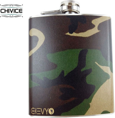 

CHIVICE Designer Stainless Steel Hip Flask(203 ml)