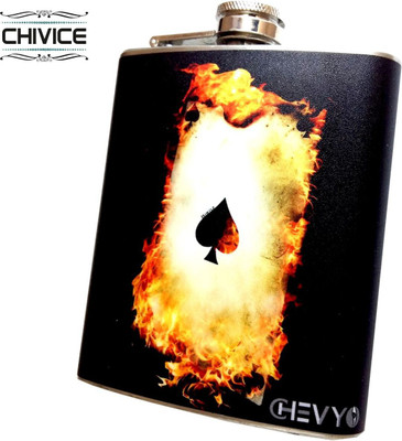 

CHIVICE Designer Stainless Steel Hip Flask(203 ml)