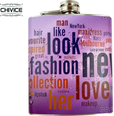 

CHIVICE Designer Stainless Steel Hip Flask(203 ml)