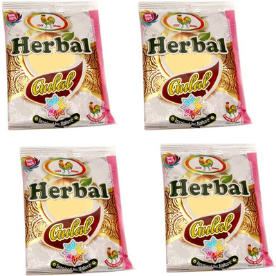 

Ghasitaram Gifts Herbal Colour Pouches Set of 4 Holi Color Powder Pack of 4(Red, Green, 350 g)