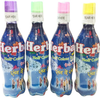 

Priyankish Herbal Multicolor Snowspray Set of 4 Holi Color Paste Pack of 4(Pink, Green, Purple, Yellow, 400 g)