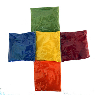 

JALASHRI 16611 Holi Color Powder Pack of 5(Green, Yellow, Purple, Red, Orange, 500 g)