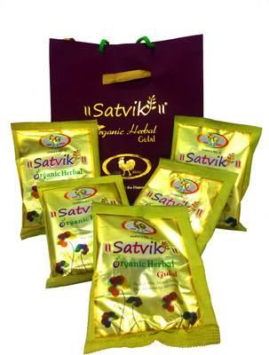 

Gayatri Creations Holi Color Powder Pack of 5(Red, Green, Pink, Yellow, Orange, 400 g)